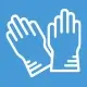 Icono de guantes industriales